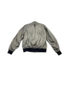 VINTAGE MOMODESIGN BOMBER JACKET LOGO GREY MEN L