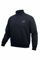 VINTAGE ONLY & SONS 1/4 ZIP SWEATSHIRT BLACK MEN'S L