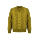 VINTAGE Knit V-Neck Sweater - XL