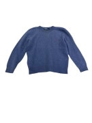 VINTAGE POLO BY RALPH LAUREN KNIT SWEATER MONOCHROME ROYAL BLUE MEN S
