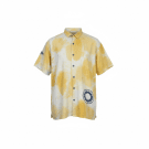 VINTAGE Πουκάμισο Benito Tie-Dye Γεωμετρικό Pattern - L