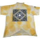 VINTAGE Πουκάμισο Benito Tie-Dye Γεωμετρικό Pattern - L