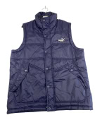 Gilet imbottito vintage PUMA blu da uomo M