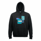 VINTAGE PUMA HOODIE GRAPHIC PRINT ΜΑΥΡΗ ΑΝΔΡΙΚΗ M