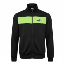 GIACCA SPORTIVA VINTAGE PUMA NERO/VERDE ACIDO