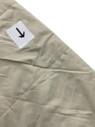 VINTAGE REEBOK HOODED PUFFER JACKET WITH LOGO BEIGE MEN'S L-XL