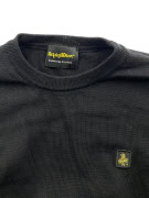 VINTAGE REFRIGIWEAR ΠΛΕΚΤΗ ΜΠΛΟΥΖΑ ΜΕ ΛΑΙΜΟΚΟΨΗ ΜΑΥΡΗ ΑΝΔΡΙΚΗ M