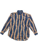 VINTAGE REPLAY ΠΟΥΚΑΜΙΣΟ FLORAL ALOHA STYLE ΜΠΛΕ ΑΝΔΡΙΚΟ M