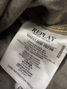 VINTAGE REPLAY PRINTED LONG SLEEVE SHIRT MEN'S M