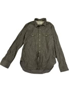 VINTAGE REPLAY PRINTED LONG SLEEVE SHIRT MEN'S M