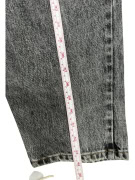 VINTAGE RIFLE MEN'S ACID WASH JEANS GRAY/BLACK M