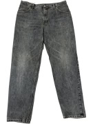 VINTAGE RIFLE MEN'S ACID WASH JEANS GRAY/BLACK M