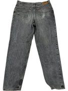 VINTAGE RIFLE MEN'S ACID WASH JEANS GRAY/BLACK M