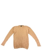 VINTAGE ROBE DI KAPPA ΠΛΕΚΤΟ ΠΟΥΛΟΒΕΡ ΜΕ ΚΟΝΤΙΚΕΣ ΠΛΕΞΟΥΔΕΣ ΜΠΕΖ ΑΝΔΡΙΚΟ L
