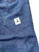 VINTAGE ROCCOBAROCCO JEANS ΠΑΝΤΕΛΟΝΙ DENIM ΜΠΛΕ ΓΥΝΑΙΚΕΙΟ XS