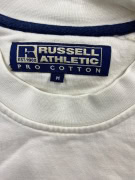 VINTAGE RUSSELL ATHLETIC ΦΟΥΤΕΡ PRO COTTON ΜΕ ΚΕΝΤΗΜΕΝΟ LOGO OFF-WHITE ΑΝΔΡΙΚΟ M