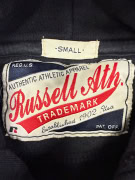 VINTAGE Russell Athletic Black Hoodie (Hooded Sweatshirt) - S
