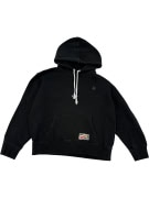 VINTAGE Russell Athletic Black Hoodie (Hooded Sweatshirt) - S