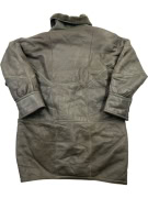 Vintage Shearling Δερμάτινο Παλτό Καφέ/Λαδί (XL-XXL)