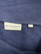VINTAGE TOM TAILOR ΜΠΛΟΥΖΑ ΜΕ ΨΗΛΟ ΛΑΙΜΟ ΚΑΙ ΚΟΡΔΟΝΙ ΜΠΛΕ ΑΝΔΡΙΚΟ XL