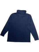 VINTAGE TOM TAILOR TURTLENECK SWEATSHIRT WITH DRAWSTRING BLUE MEN'S L