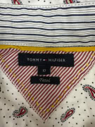 VINTAGE Tommy Hilfiger Paisley Fitted Shirt S