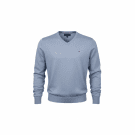VINTAGE TOMMY HILFIGER LIGHT BLUE KNIT SWEATER L