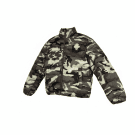 VINTAGE TOMMY JEANS PUFFER ΜΠΟΥΦΑΝ CAMO ΠΑΡΑΛΛΑΓΗ ΚΑΦΕ ΑΝΔΡΙΚΟ S