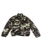 VINTAGE TOMMY JEANS PUFFER ΜΠΟΥΦΑΝ CAMO ΠΑΡΑΛΛΑΓΗ ΚΑΦΕ ΑΝΔΡΙΚΟ S