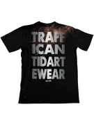 VINTAGE TRAFFICANTI D'ARTE LOGO ACID WASH T-SHIRT