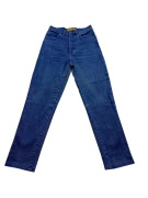 VINTAGE TRUSSARDI JEANS ΨΗΛΟΜΕΣΟ ΠΑΝΤΕΛΟΝΙ DENIM ΜΠΛΕ ΓΥΝΑΙΚΕΙΟ XS