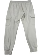 VINTAGE U.S. POLO ASSN. MEN'S CARGO JOGGER SWEATPANTS CREAM/WHITE