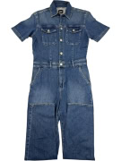 VINTAGE VANS BLUE DENIM OVERALLS WORKWEAR