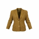 VINTAGE VARESTE MADE IN ITALY WOMEN'S SUEDE BLAZER JACKET IN TAN COLOR S