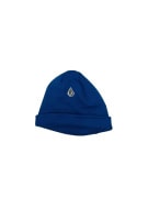 VINTAGE Volcom Beanie - Blue with Stone Logo