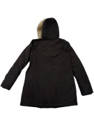 VINTAGE WOOLRICH ARCTIC PARKA ΜΠΟΥΦΑΝ ΜΕ ΓΟΥΝΑ ΜΑΥΡΟ/ΣΚΟΥΡΟ ΚΑΦΕ XS