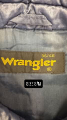 VINTAGE WRANGLER ΑΝΔΡΙΚΟ ΓΙΛΕΚΟ ΑΜΑΝΙΚΟ ΜΠΟΥΦΑΝ