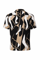 VITTORIO ΠΟΥΚΑΜΙΣΟ ABSTRACT ΜΑΥΡΟ UNISEX PRE OWNED M