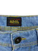 VON DUTCH ΤΖΙΝ ΒΕΡΜΟΥΔΑ VINTAGE LOGO BLUE ΑΝΔΡΙΚΟ M