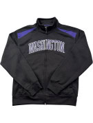 WASHINGTON GIACCA TRACK COLLEGIATE NERA UOMO PRE OWNED