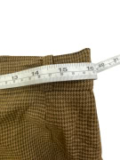 WEEKEND BY MAX MARA SKIRT 90s CHECK PATTERN BROWN WOMEN'S M