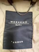 WEEKEND MAX MARA Giubbotto puffer urban beige da donna L