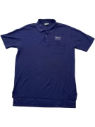 Willow Pointe Polo Shirt Embroidered Logo Blue Unisex L