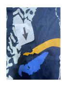 Winch Φόρμα Σετ Vintage Pattern Logo Μπλε Γυναικείο L