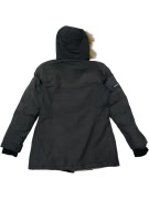 WOOLRICH ARCTIC PARKA BLACK WITH FUR HOOD