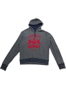 WOOLRICH Vintage Hoodie With Embroidered Logo Grey Men’s M
