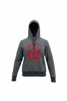 WOOLRICH Vintage Hoodie With Embroidered Logo Grey Men’s M