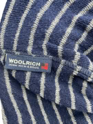 WOOLRICH Vintage Hoodie With Embroidered Logo Grey Men’s M