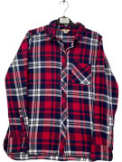 WOOLRICH ΚΑΡΟ ΠΟΥΚΑΜΙΣΟ CLASSIC ΚΟΚΚΙΝΟ NAVY ΓΥΝΑΙΚΕΙΟ PRE OWNED M
