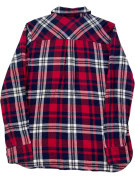 WOOLRICH ΚΑΡΟ ΠΟΥΚΑΜΙΣΟ CLASSIC ΚΟΚΚΙΝΟ NAVY ΓΥΝΑΙΚΕΙΟ PRE OWNED M